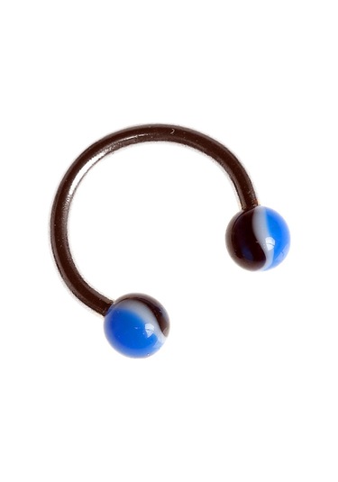 Tdgr00954 Circular Barbell 316 L Çelik Piercing K8 Çok Renkli