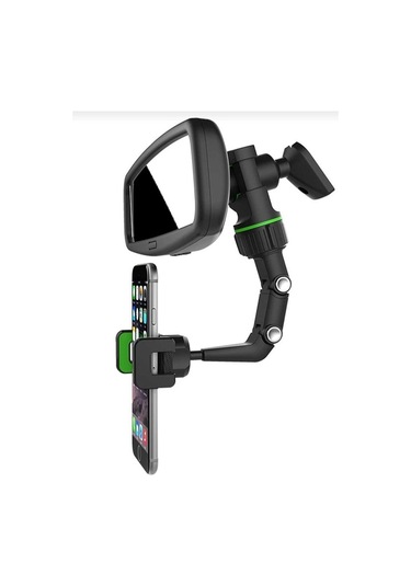 Dikiz Aynasına Takılı 360 Derece Dönebilen Cep Telefonu Tutacağı