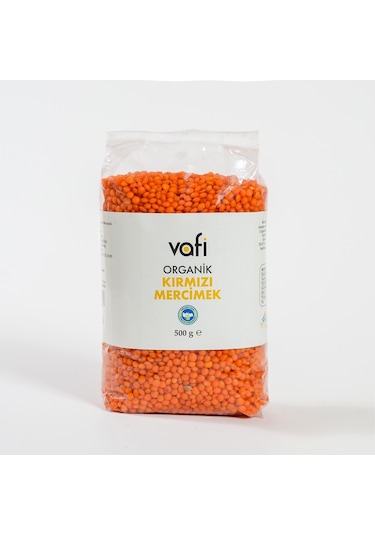 Vafi Organik Kırmızı Mercimek 500 Gr Mg-5213