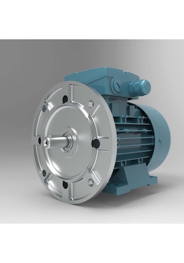 Volt 0.75 kw (1 HP) 1500 D/D (VSSA 80 M4C-B3) 220 230 volt Monofaze B3 - Ayaklı Standart