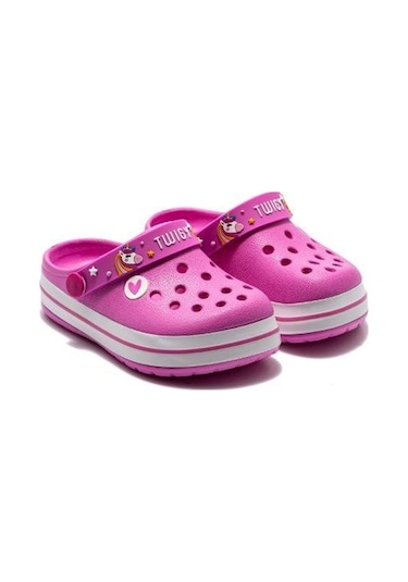 Twigy Seli Çocuk Sabo Terlik Fuşya 25/30 DD1014 Fuşya