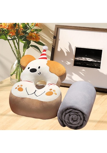 Homyl Ofis Masası Yastık Seyahat Yatak Odası Kanepe Için Çok Sarıkulakbattaniyeli