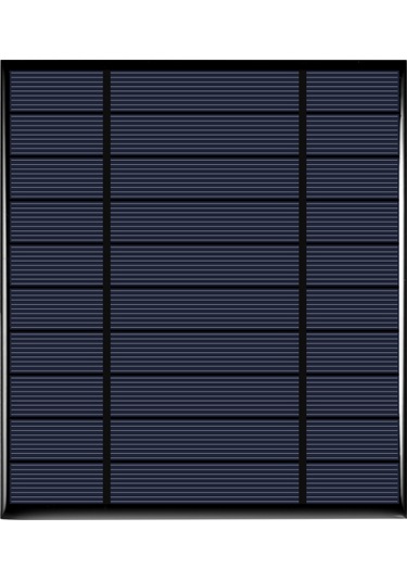 Mufunye 2.5w 5v Polikristalin Silikon Güneş Paneli Timsah Klipsli Güneş Hücresi Dıy Güç Şarj Cihazı İçin