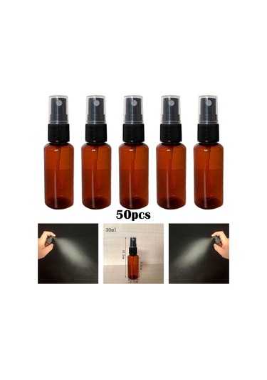 Suntek 50 Adet Sprey Şişe Plastik Mini Ev Kozmetik Şişe