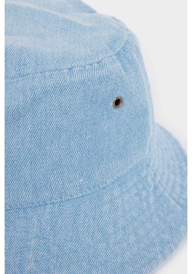 Defacto Kadın Etiketli Jean Beyzbol Basketbol Şapkası E1202ax25smbe100 Mavi
