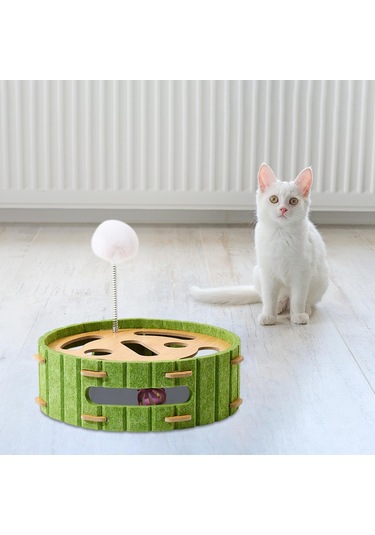 Homyl Kapalı Yavru Kedi Eğitimi Oynamak Için Cat Scratcher