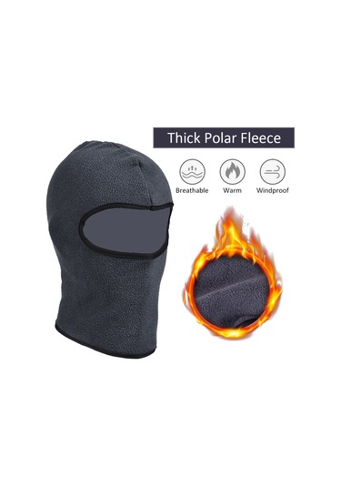 Geeroyoo Çocuklar İçin Kışlık Polar Balaklava - Kayak, Snowboard Ve Açık Hava Aktiviteleri İçin Isıtıcı Başlık, Mavi Mavi