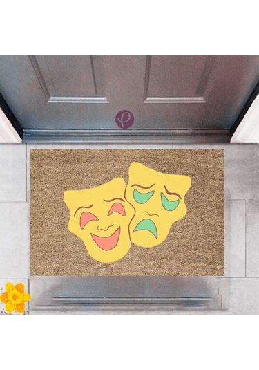 Kapı Önü Paspası Dekoratif Dijital Baskı Tiyatro P-2389