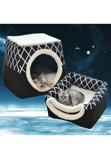 Sones Cat Nest Kapsül Dört Mevsim Üniversal Kapalı Kedi Yatağı