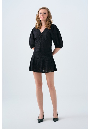 Loft Kadın Etek Siyah