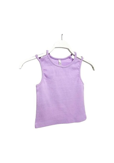 Kız Çocuk Crop Lila