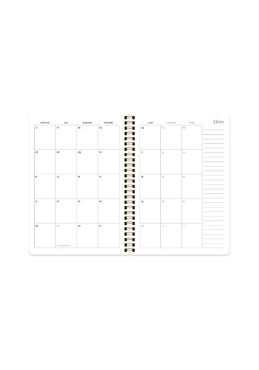 Keskin Color 17x24 Spiralli 176 Sayfa Eylül 2024-ağustos2025 Akademik Ajanda-enerji 830228-99 Pembe