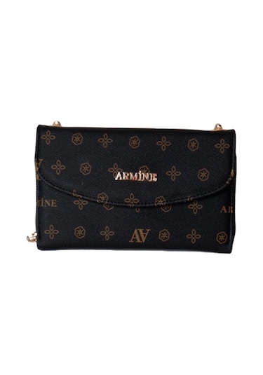 ARMİNE Baskılı Mini Çanta C14 Siyah