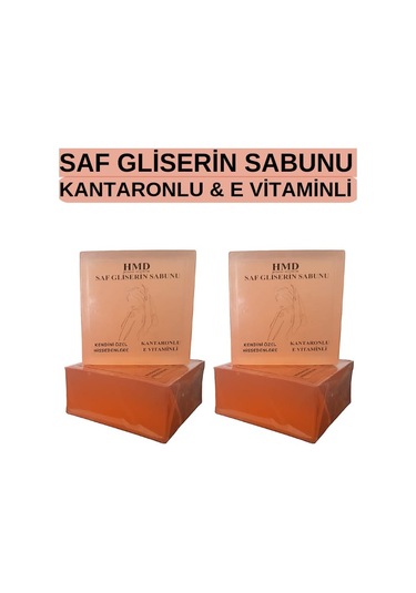 Hmd Bitkisel Kozmetik Kantaron & E Vitamini İçerikli Saf Gliserin Sabunu 4 x 100 G