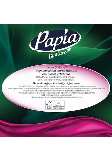 Papia Biocare Tuvalet Kağıdı 16'lı