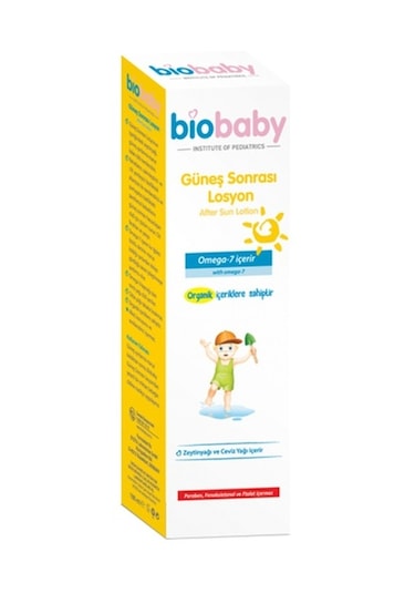 Biobaby Güneş Sonrası Bebek Losyonu 100 ML
