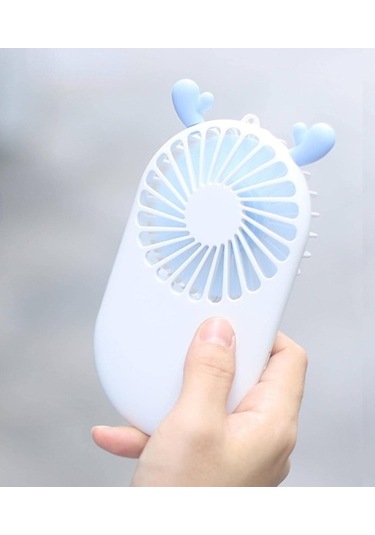 Fortunelane Na Pocket Fan Şarj Edilebilir Küçük Usb El Fanı