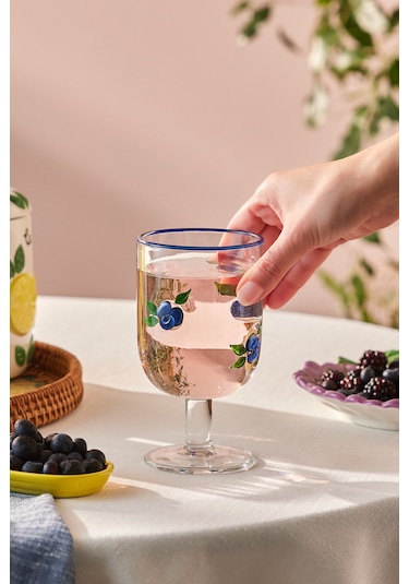 Karaca Blueberry Kadeh 390 ml Mor