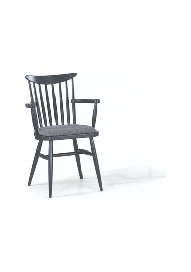 Cotswold Ahşap Kolçaklı Sandalye Ceviz - Kahverengi