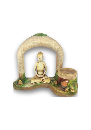 Yogacı Kız Buhurdanlık Geriakış Tütsülük