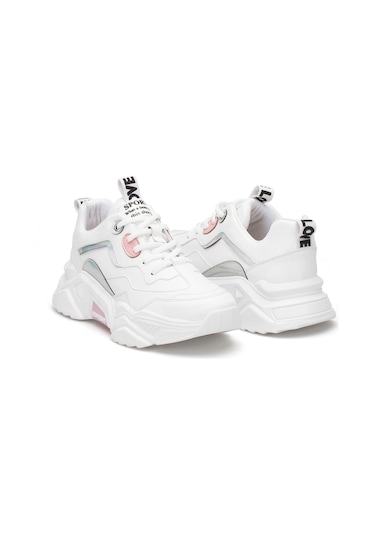 Dark Seer Ds.pmd239k2110 Sneaker 2025 Kadın Beyaz-pudra