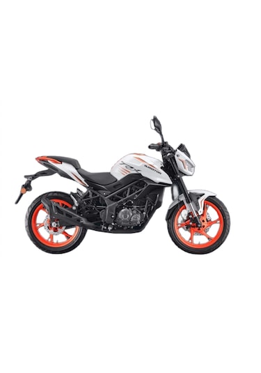 Qj Motor TRX 12 Motosiklet Beyaz - Turuncu