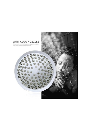 Tongxida Lezzetli Bosphorus Yüksek Yağmur Sprey, İnç G1/2 Duş Başlığı, Basınçlı Banyo Ayarlanabilir 6 Os Diğer