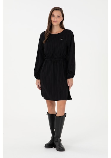 U.s. Polo Assn. Kadın Siyah Elbise Dokuma 50289860-vr046 Siyah U.s. Polo Assn. Kadın Siyah Elbise Dokuma 50289860-vr046 Siyah