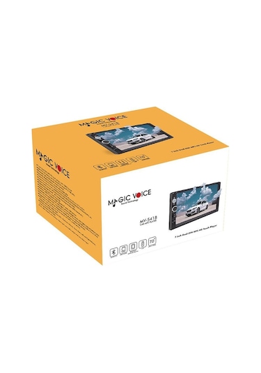 Mv5418 Usb/Sd/Radio/Bluetooth 7 Inch Doble Din Oto Teyp