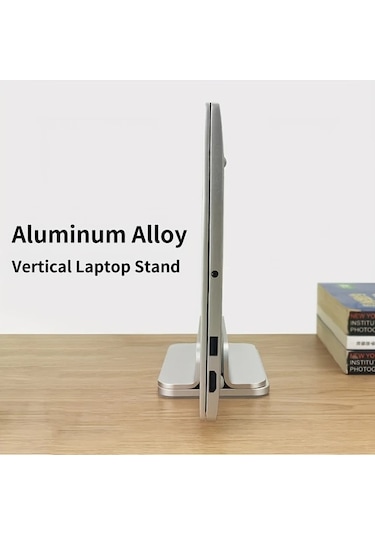 Honeybeeshop Dikey Laptop Standı Ayarlanabilir Gri Alüminyum Masaüstü Tutucu 43 94 Cm