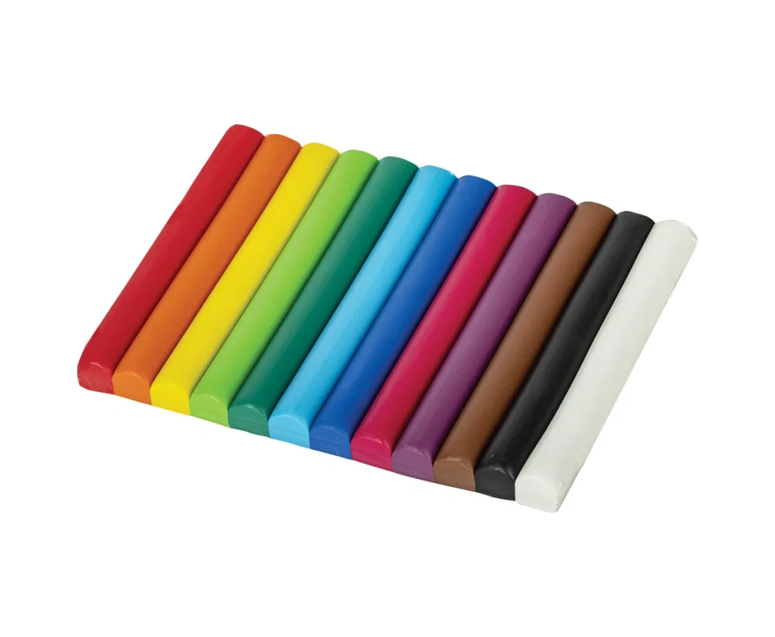 Brauberg Klasik Yumuşak Oyun Hamuru, Çocuklar İçin 12 Renk, 240 G 140138325 Kırmızı