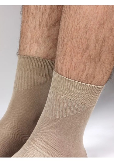 Brso Erkek Çorapları / 5 Çift Set 164064688 Bej