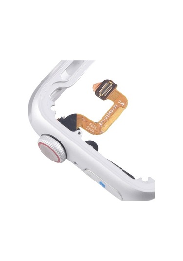 Tongxida İos 6 Uyumlu 40mm Alüminyum Çerçeve Flex Kablo Taç Dönme Eksen Plakası Gümüş