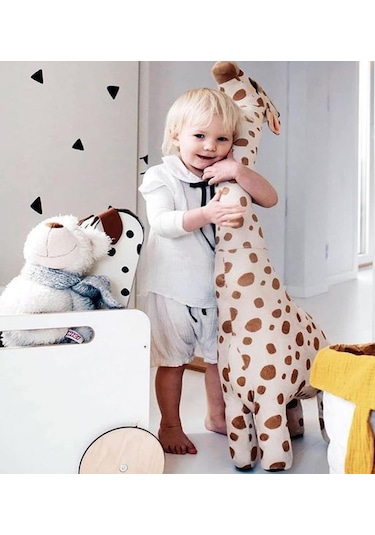 Peluş Zürafa, Uyku Ve Oyun Arkadaşı-100 CM