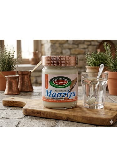 Dırkalı Mastiha Glikozsuz Damla Sakızlı Macun 370 G