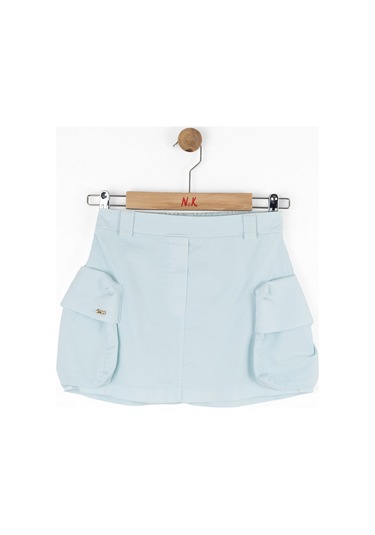 Kargo Cepli Etek Mavi