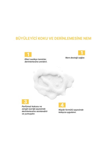 Nemlendirici Arındırıcı Gold Aura Köpük Sabun 300 Ml