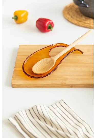 Akrilik Bal Tezgah Üstü Kirli Kaşıklık & Kepçe Altlığı