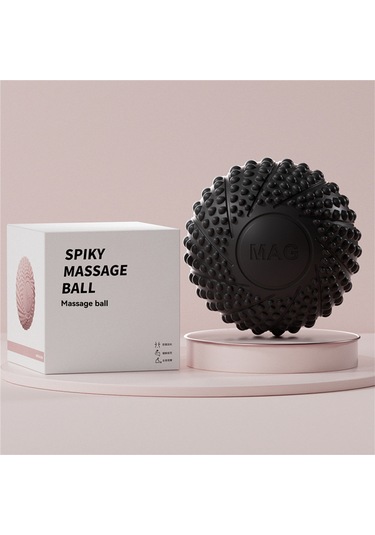 Skycity Tpe Materyal Gövde Masaj Topu - Derin Kas Gevşetici, Yoga Ve Pilates İçin, Kol-ayak-kol Gevşetici, 6.5cm, Pembe Kutulu Pembe