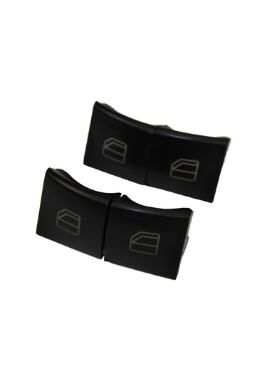 Mercedes GL X164 2006-2012 X166 12-19 İçin Sürücü Cam Düğmeleri 4 Adet