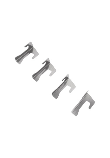 Hangfox 4 Adet Paslanmaz Çelik Izgara Arka Planı Spacerları - 5cm Mesafe Sağlar, Barbekü Mangal Ve Kettle Izgaralar İçin Uygun, Kolay Kurulum Ve Temizlik