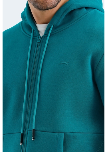 Slazenger Vonda 2 Li Set Erkek Sweatshırt Siyah - Petrol