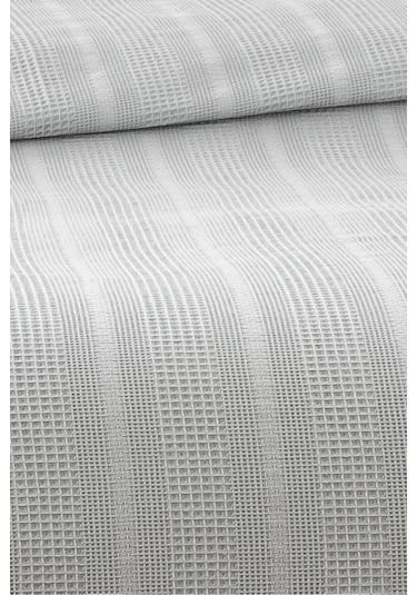 %100 Pamuk Çift Kişilik Kopanaki Dantelli Petek Pike 210x230 Cm-gri Grı Gri