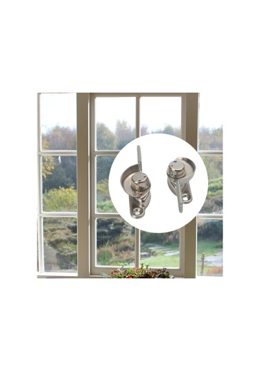 Suntek 2 Adet Kapı Hilal Kilitleri Ofis Çiftlik Otel Için 6.5 Cmx2,4 Cm