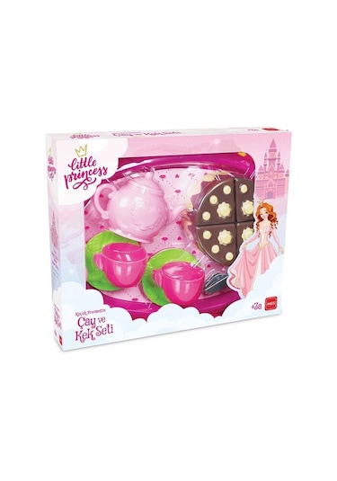 Prenses Kutulu Tepsili Çay Pasta Partisi Seti 4818