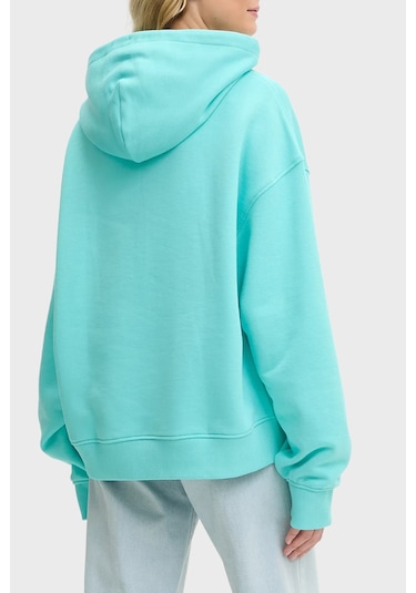 Tommy Jeans Bayan Sweat Dw0dw19414 L61 Yeşil Yeşil