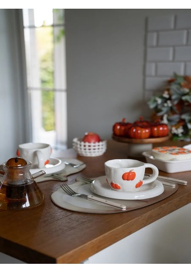 Home Lovers Seramik Sonbahar Çay Ve Kahve Kupası 380 Ml 486696115 Sütlü