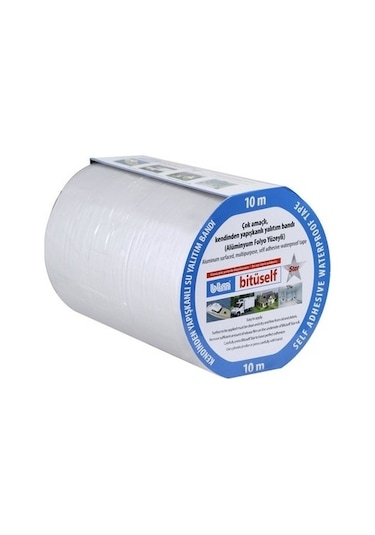 Btm Bitüself Star Yalıtım Bandı 10 Cm. Alüminyum