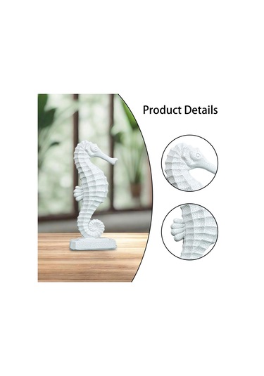 Suntek Denizatı Heykelcik Hediye Sanatı Modern Reçine Heykel 7x4,5x17cm