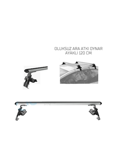 Tavan Çıtası Port Bagaj Tavan Bagajı Oluksuz 120 CM